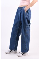 Women Jeans Vero Moda Curve Vmmathilde Hr Medium Blue Denim